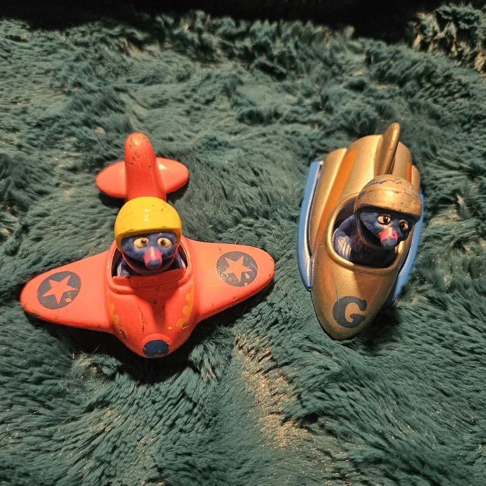 Vintage Playskool Sesame Street 1980s Character Vehicles‎